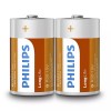 BATERIE LONGLIFE R20 D FOLIE  2 BUC PHILIPS