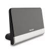 Antena tv digitala 4k philips - amplificare 48 db, design compact