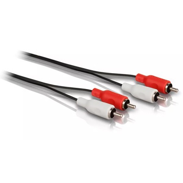 CABLU 2RCA TATA - 2 RCA TATA 1.5M PHILIPS CABLU 2RCA TATA - 2 RCA TATA 1.5M PHILIPS