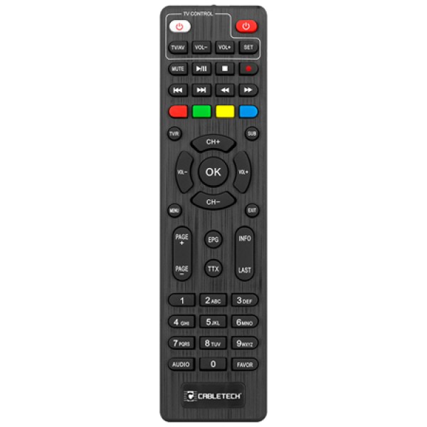 TELECOMANDA DEDICATA TUNERE DVB-T URZ033X CABLETECH TELECOMANDA DEDICATA TUNERE DVB-T URZ033X CABLETECH