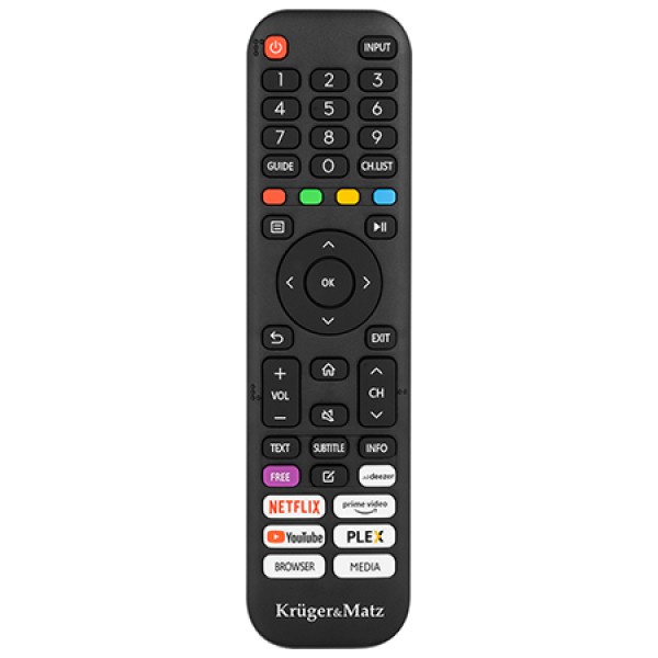 TELECOMANDA TV SISTEM VIDAA KRUGER&MATZ