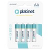 BATERIE ALCALINA LR06 BLISTER 4 BUC PLATINET