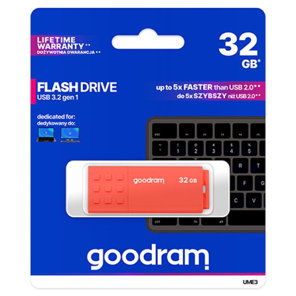 FLASH DRIVE 32GB USB 3.2 UME3 GOODRAM