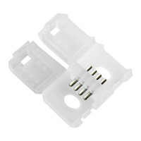 CONECTOR I BANDA LED FLEXIBILA 12MM RGB