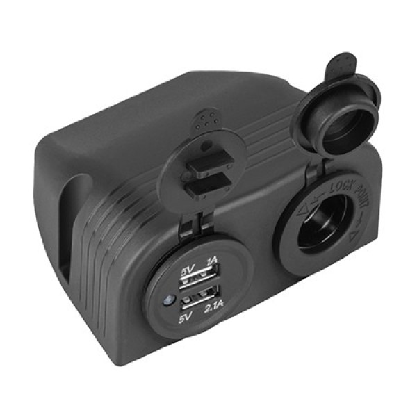 MUFA MONTAJ AUTO 2XUSB 3100MA SI BRICHETA MUFA MONTAJ AUTO 2XUSB 3100MA SI BRICHETA