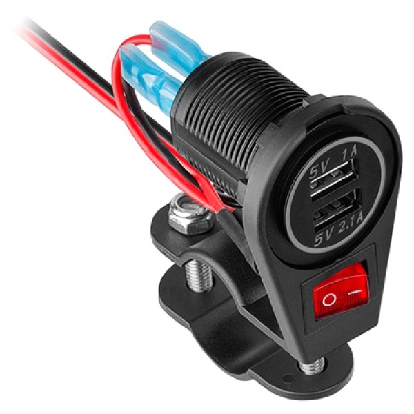 MUFA ALIMENTARE MOTO 2XUSB 3100 MA MUFA ALIMENTARE MOTO 2XUSB 3100 MA
