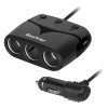 SPLITTER BRICHETA AUTO X3 CU USB SI CABLU PEIYING SPLITTER BRICHETA AUTO X3 CU USB SI CABLU PEIYING