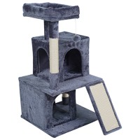 Ansamblu de joacă pisici rebel animals 49x46x91 cm, stabil și spațios