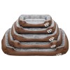 Pat pentru animale de companie rebel animals 110x85x19cm, material poliester
