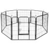 Tarc modular pentru câini rebel anim 80x80 cm, construcție solidă, extensibil