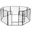 Tarc modular pentru câini rebel anim 80x80 cm, construcție solidă, extensibil