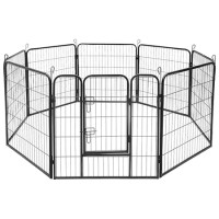 Tarc modular pentru câini rebel anim 80x80 cm, construcție solidă, extensibil