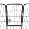 Tarc modular pentru câini rebel anim 80x80 cm, construcție solidă, extensibil
