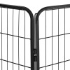 Tarc modular pentru câini rebel anim 80x80 cm, construcție solidă, extensibil