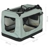 Geantă de transport animale rebel animals 50x34x36 cm cu cadru pliabil