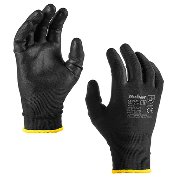 MANUSA LUCRU POLIURETAN MARIME 8 / M SET 12 BUC REBEL MANUSA LUCRU POLIURETAN MARIME 8 / M SET 12 BUC REBEL