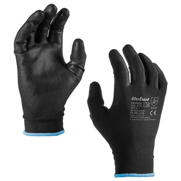 MANUSA LUCRU POLIURETAN MARIME 9 / L SET 12 BUC REBEL MANUSA LUCRU POLIURETAN MARIME 9 / L SET 12 BUC REBEL