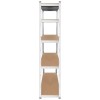 RAFT METALIC 5 POLITE MDF 180X90X40 REBEL RAFT METALIC 5 POLITE MDF 180X90X40 REBEL
