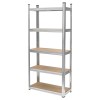 RAFT METALIC 5 POLITE MDF 150X70X30 750KG REBEL
