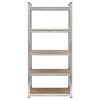 RAFT METALIC 5 POLITE MDF 150X70X30 750KG REBEL