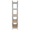 RAFT METALIC 5 POLITE MDF 150X70X30 750KG REBEL