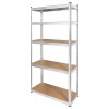RAFT METALIC 5 POLITE 750KG MDF 180X90X40 REBEL