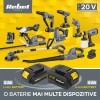 Acumulator universal scule rebel 20v 2a - baterie li-ion performantă