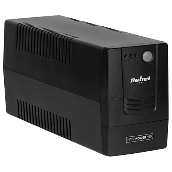 UPS OFFLINE NANOPOWER 650 (650VA/360W) REBEL UPS OFFLINE NANOPOWER 650 (650VA/360W) REBEL