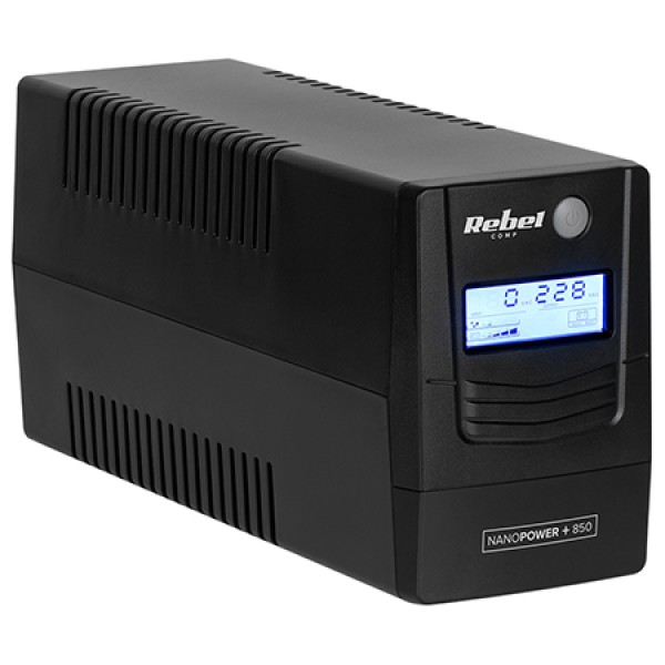 UPS OFFLINE NANOPOWER PLUS 850 (850VA/480W) REBEL UPS OFFLINE NANOPOWER PLUS 850 (850VA/480W) REBEL
