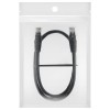 CABLU PATCHCORD UTP CAT6 0.5M NEGRU REBEL