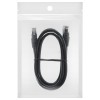 CABLU PATCHCORD UTP CAT6 1M NEGRU REBEL