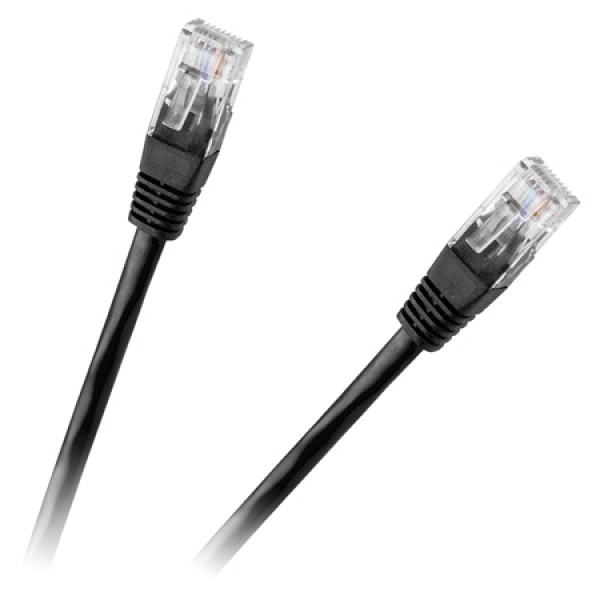 CABLU PATCHCORD UTP CAT6 7.5M NEGRU REBEL CABLU PATCHCORD UTP CAT6 7.5M NEGRU REBEL