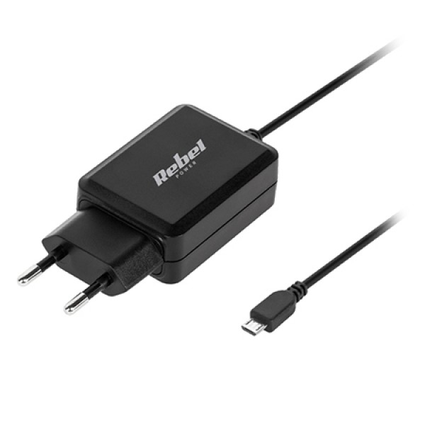 INCARCATOR RETEA MICRO USB 2400MA REBEL INCARCATOR RETEA MICRO USB 2400MA REBEL