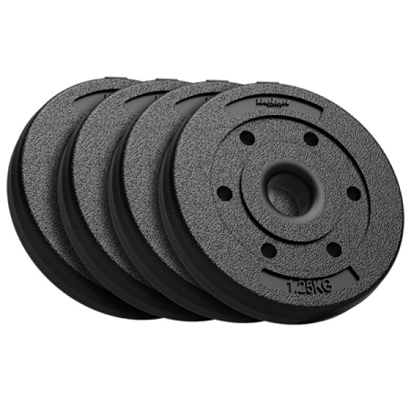 Disc greutate compozit set 4 x 1.25 kg rebel active - pvc, precizie ±5% Disc greutate compozit set 4 x 1.25 kg rebel active - pvc, precizie ±5%