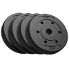 Discuri greutate compozit 4 x 5 kg rebel active, pvc, 20 kg Discuri greutate compozit 4 x 5 kg rebel active, pvc, 20 kg