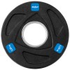Disc greutate fontă cauciucată 1.25 kg set 4 rebel ac pentru bodybuilding