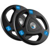 Discuri greutate fonta cauciucată set 2 x 15 kg rebel acti