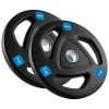 Disc greutate fontă cauciucată set 2 x 20 kg rebel active