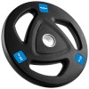 Disc greutate fontă cauciucată set 2 x 20 kg rebel active
