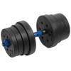 Halteră reglaabilă rebel active 2 x 15 kg cu conector și greutăți variate Halteră reglaabilă rebel active 2 x 15 kg cu conector și greutăți variate