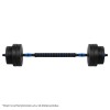 Gantere reglabile cu conector 20 kg rebel active - set completo de greutăți