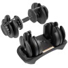 Gantera din fontă reglabilă automată 24 kg rebel active - 15 configurații