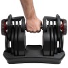 Gantera din fonta reglabila automata 40 kg rebel active – 17 configuratii disponibile