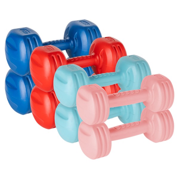 Ganteră set 8 buc 20kg rebel active - greutăți variate din pvc Ganteră set 8 buc 20kg rebel active - greutăți variate din pvc