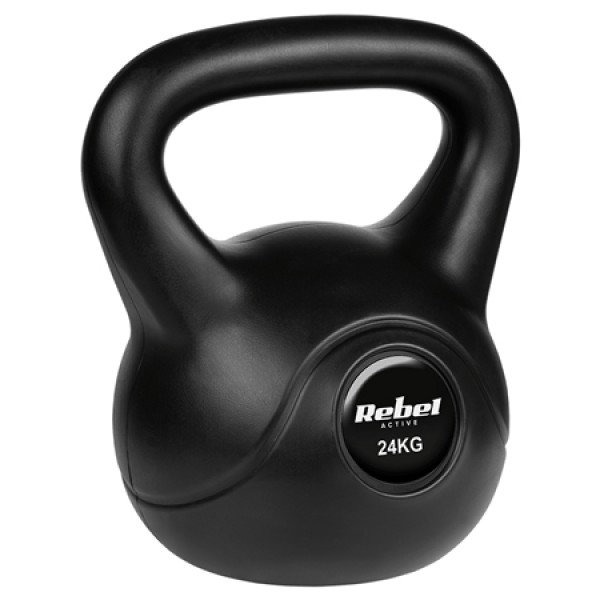 Kettlebell 24 kg rebel active - greutate ideală pentru antrenamente acasă Kettlebell 24 kg rebel active - greutate ideală pentru antrenamente acasă