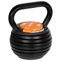 Kettle bell ajustabil 6 talere 2.3-9kg rebel active pentru antrenamente eficiente