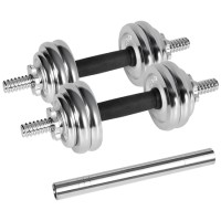 Ganterele reglabile rebel active 15kg cu valiza pentru bodybuilding