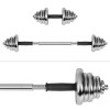 Gantere reglabile cu valiza total 20kg rebel active, set complet pentru bodybuilding