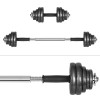 Gantare reglabile cu valiza 30kg rebel active - greutăți diverse pentru bodybuilding