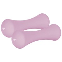 Ganteră fontă înveliș neopren 2 x 2kg rebel active pentru bodybuilding